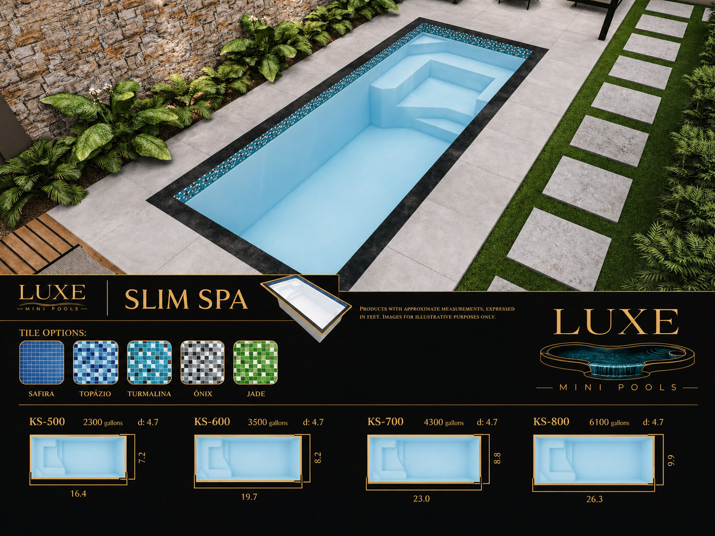 Slim Spa narrow fiberglass spool and cocktail pool for a small backyard | Texas service areas: Houston, Spring, Magnolia, Montgomery, Conroe, Katy, Navasota, Bryan, College Station, Hempstead, Cypress, and Huntsville, Texas Slim Spa narrow fiberglass spool and cocktail pool for a small backyard in Navasota and Bryan, Texas